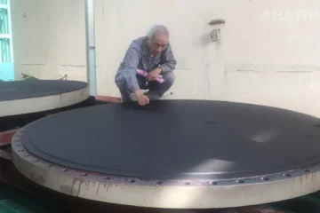 Toshio Nakatsuka - Ohji Expert With 47 Year Experiences In Rubber Lining Who Is Teach For Ha Thanh Team Rubber Lined Skills And Technique From 2013~2020