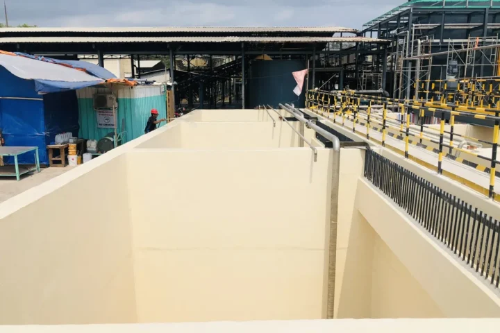 Layer application HF-161+DR400+FRP+Top coat (3.0mm)